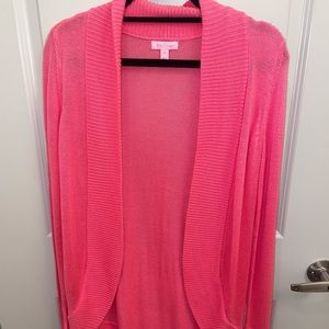 Lilly Pulitzer Pink Cashmere Cardigan